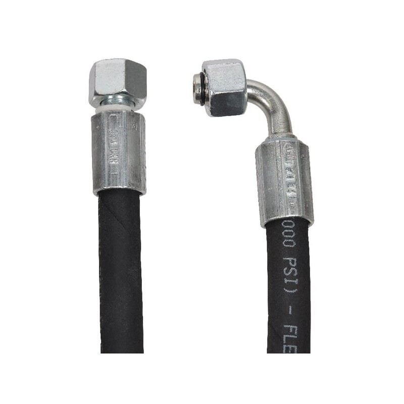 Furtun hidraulic DN10 1000mm 90° complet