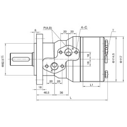 Motor orbital 250cc Kramp
