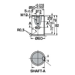 Motor cu angrenaj orbital, arboreØ50, Standard