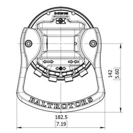 Rotator 30kN arbore 49,5 mm orificiu