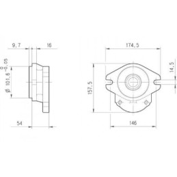 Pompă PLP30.73S0-04S5-LEF/ED-N-FS