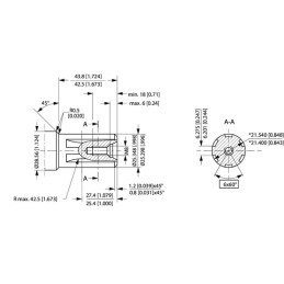 Motor orbital, arbore 1" Z6 A2