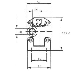 Divizor debit rotativ Polaris 20