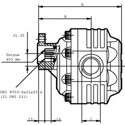 Pompă FP4063D0-19T1-LGF/GE-N