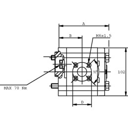 Pompă PLP20.14D0-95B6-LBE/BC-N-EL
