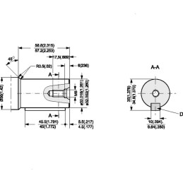 Motor orbital, diametru arbore 35, 4-L