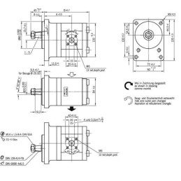 Pompă hidraulică cu angrenaje AZPF-11-016RSA20MB Bosch Rexroth