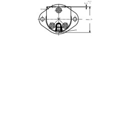 Motor cu angrenaj orbital,W.Ø16,racord lateral