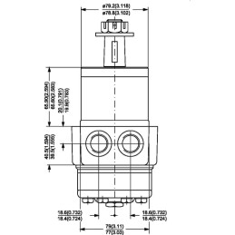 Motor Danfoss OMPW200