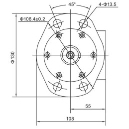 Motor orbital 160cc Kramp