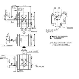 Pompă hidraulică cu angrenaje AZPF-12-022LCP20KB-S0007 Bosch Rexroth