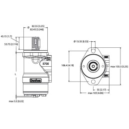 Ax motor orbital diametru 25 A2