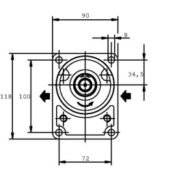 Pompă PLP20.16S0-12B2-LBE/BC-N-EL FS