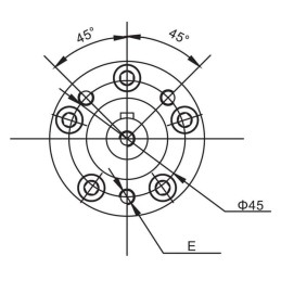 Motor orbital 50cc Kramp