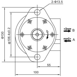 Motor orbital 80cc Kramp