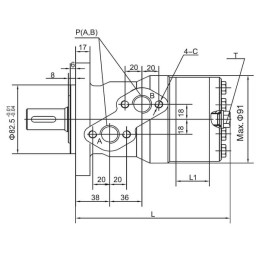 Motor orbital 80cc Kramp