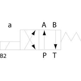 Ventil de comandă NG10, 320bar, 24V