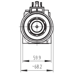 Ventil de comandă NG10, 320bar, 24V