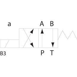 Ventil de comandă NG6, 320bar, 24V