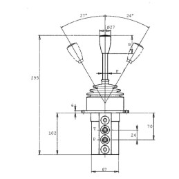 Controller cu manetă tip joystick SV10