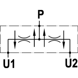 Distribuitor debit 1/2-3/8 40–50l