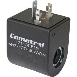 Bobină M13, 12V cc, 20W DN