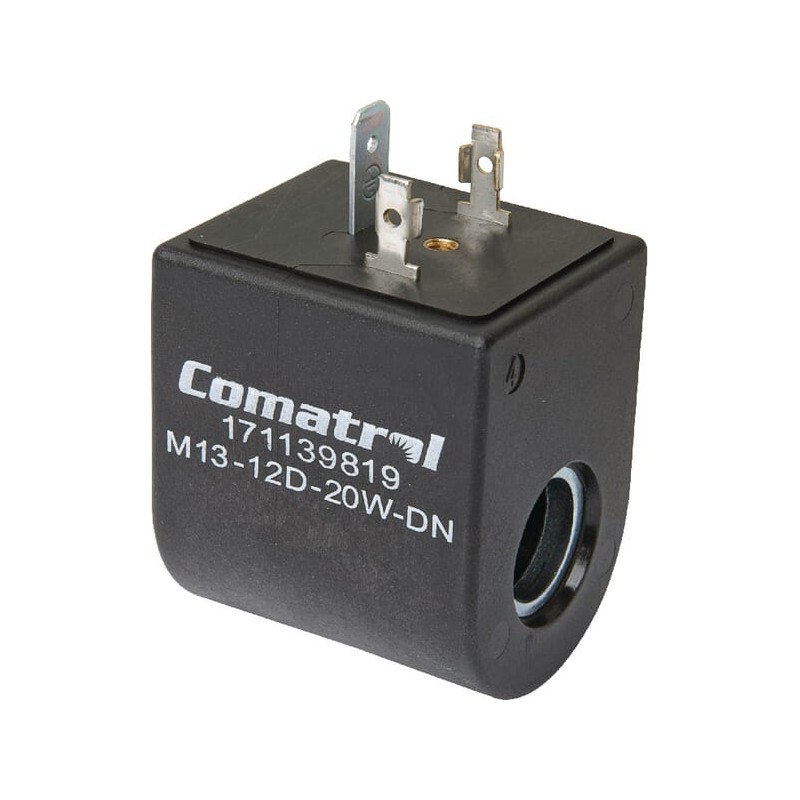 Bobină M13, 12V cc, 20W DN