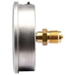 Manometru Ø100 0-25bar ½" spate