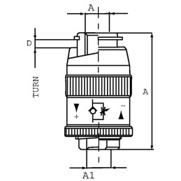 Supapă de control a accelerației S-16-D-1"