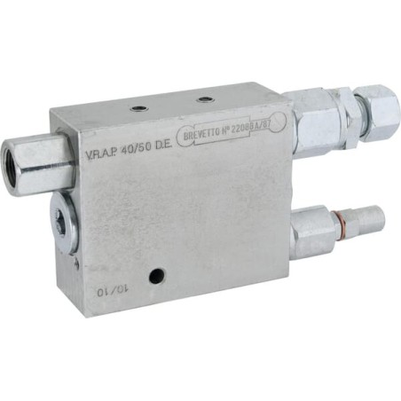 Supapă pentru pluguri rotative VRAP DE, tłok 40 - 60 mm