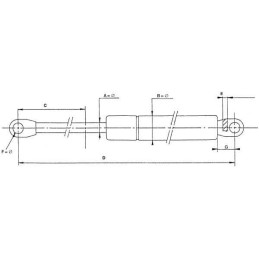 Amortizor gaz Vapormatic