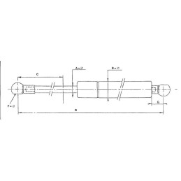 Amortizor gaz Vapormatic