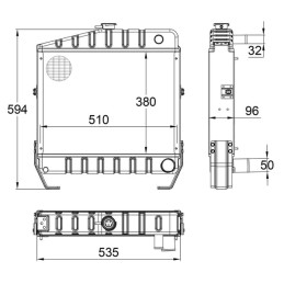 Radiator Case IH