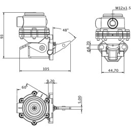 Pompă combustibil potrivită pentru New Holland