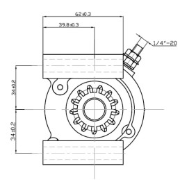 Demaror 12V 1,0kW
