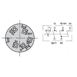 Butuc de contact 0-1-2, Cobo