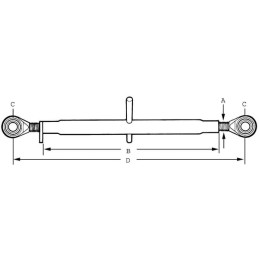 Tirant central standard 300, M30 cat.2/2