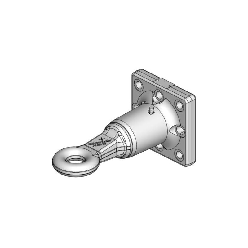 Ochet de remorcare pivotant cu diametrul de 50 mm F2 145x145
