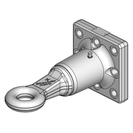 Ochet de remorcare pivotant cu diametrul de 50 mm F2 145x145