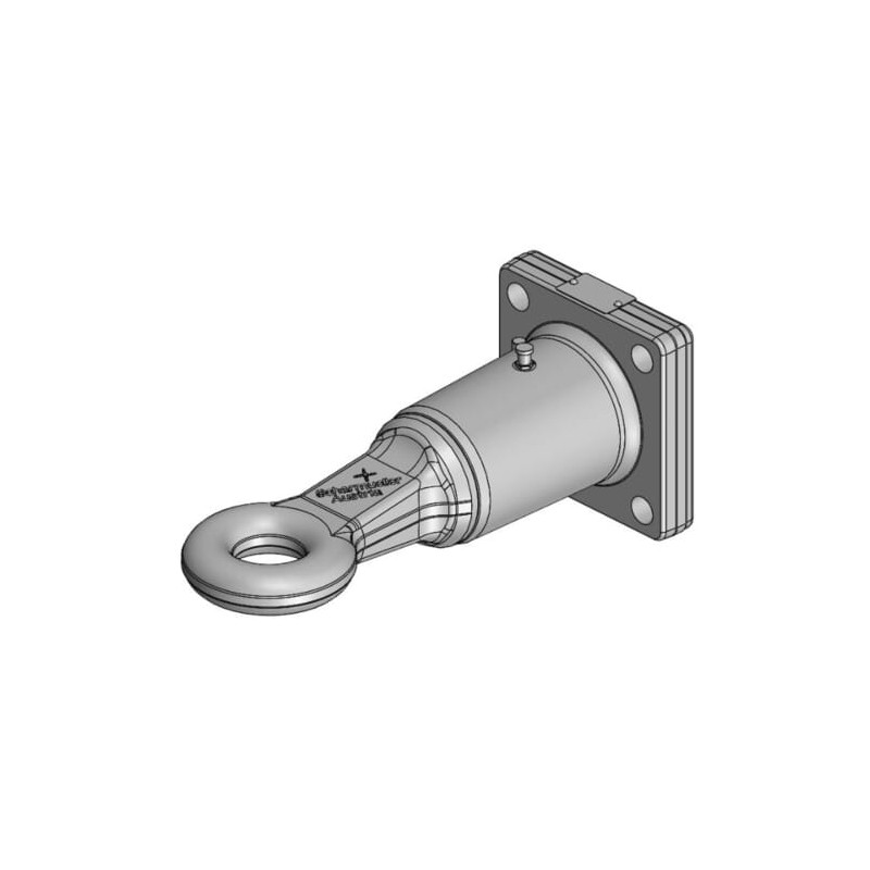 Ochet de remorcare pivotant cu diametrul de 50 mm F2 120x120
