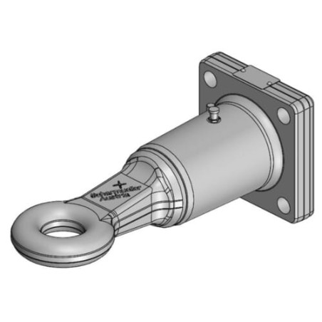 Ochet de remorcare pivotant cu diametrul de 50 mm F2 120x120