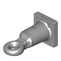 Inel de remorcare cu flanșă rotativ 50mm
