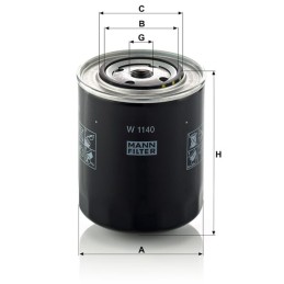 Filtru de ulei M+H