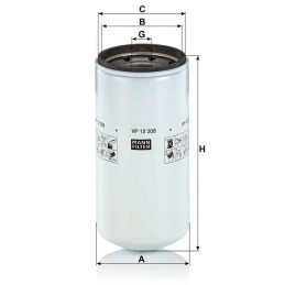 Filtru ulei Mann-Filter