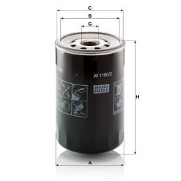 Filtru ulei Mann &amp  Hummel