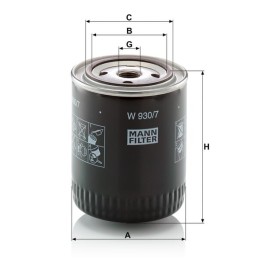 Filtru de ulei M+H