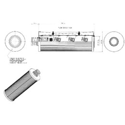 Filtru hidraulic Donaldson
