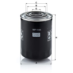 Filtru de ulei M+H