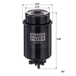 Filtru de combustibil de rezervă