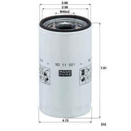 Element filtru de ulei hidraulic
